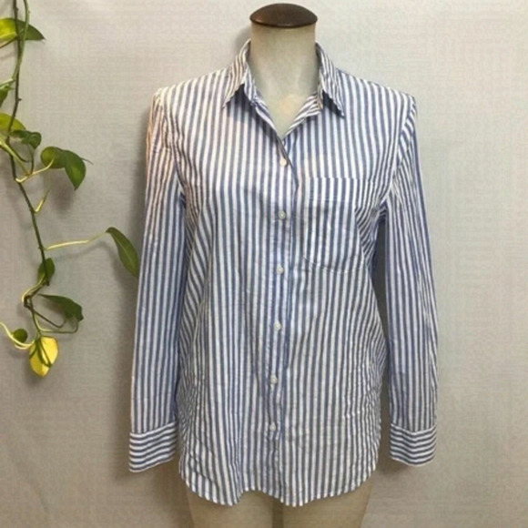 H&M Woven Stripe Top - Picture 1 of 5